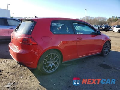 Trzecie zdjęcie samochodu z tyłu: 2016 VOLKSWAGEN GTI S VIN:3VWYT7AU6GM002358 - miniatura