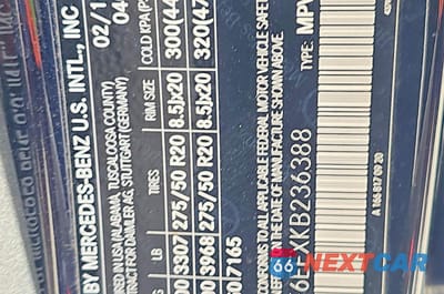 Zdjęcie 10 z 14 samochodu: 2019 MERCEDES-BENZ GLS 450 4MATIC VIN:4JGDF6EEXKB236388 - miniatura