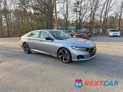 2022 HONDA ACCORD HYBRID SPORT 1HGCV3F24NA041730 - główne zdjęcie licytacji z USA - miniatura