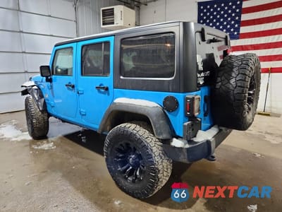 Drugie zdjęcie samochodu z przodu: 2017 JEEP WRANGLER UNLIMITED SPORT VIN:1C4BJWDG1HL673275 - miniatura
