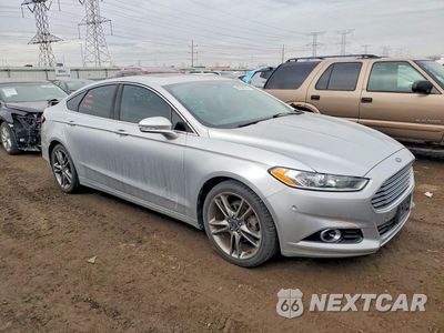 Czwarte zdjęcie samochodu z boku: 2014 FORD FUSION TITANIUM VIN:3FA6P0K95ER283199 - miniatura