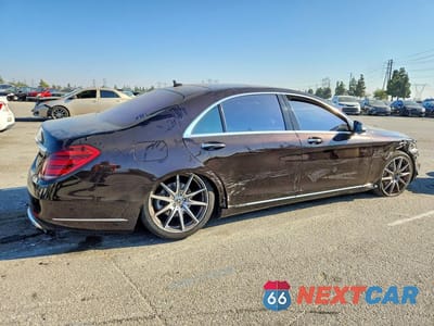 Trzecie zdjęcie samochodu z tyłu: 2019 MERCEDES-BENZ S 560 VIN:WDDUG8DB4KA482496 - miniatura