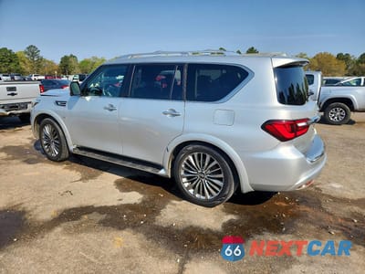 Drugie zdjęcie samochodu z przodu: 2019 INFINITI QX80 LUXE VIN:JN8AZ2NF2K9687620 - miniatura
