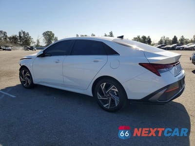 Drugie zdjęcie samochodu z przodu: 2025 HYUNDAI ELANTRA SEL CONVENIENCE VIN:KMHLS4DG8SU877381 - miniatura