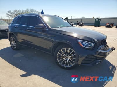 Czwarte zdjęcie samochodu z boku: 2020 MERCEDES-BENZ GLC 300 VIN:W1N0G8DB1LF771258 - miniatura