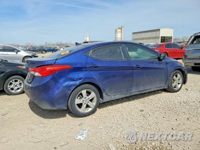 Trzecie zdjęcie samochodu z tyłu: 2011 HYUNDAI ELANTRA GLS VIN:5NPDH4AE2BH005413 - miniatura