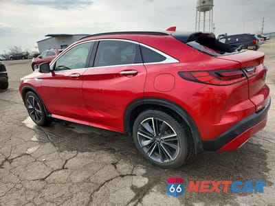 Drugie zdjęcie samochodu z przodu: 2022 INFINITI QX55 ESSENTIAL VIN:3PCAJ5K31NF102910 - miniatura