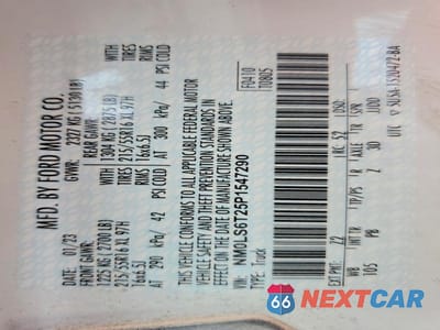 Zdjęcie 13 z 13 samochodu: 2023 FORD TRANSIT CONNECT XLT UTILITY / SERVICE VAN VIN:NM0LS6T25P1547290 - miniatura