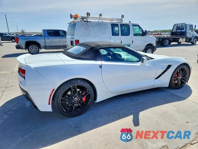 Trzecie zdjęcie samochodu z tyłu: 2014 CHEVROLET CORVETTE STINGRAY Z51 3LT VIN:1G1YM3D70E5109545 - miniatura
