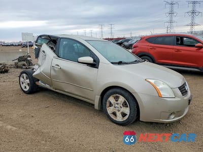 Czwarte zdjęcie samochodu z boku: 2009 NISSAN SENTRA 2.0 VIN:3N1AB61E09L608826 - miniatura