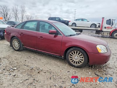 Czwarte zdjęcie samochodu z boku: 2006 MERCURY MONTEGO PREMIER VIN:1MEHM42196G616718 - miniatura