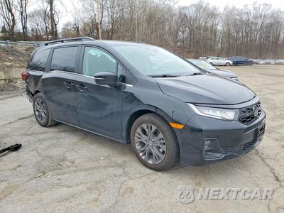 Czwarte zdjęcie samochodu z boku: 2026 HONDA ODYSSEY TOURING VIN:5FNRL6H84TB032774 - miniatura