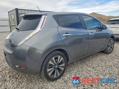Trzecie zdjęcie samochodu z tyłu: 2015 NISS LEAF SV VIN:1N4AZ0CP8FC317931 - miniatura