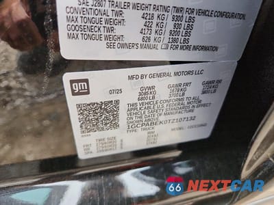Zdjęcie 12 z 12 samochodu: 2026 CHEVROLET SILVERADO C1500 CUSTOM VIN:1GCPABEK0TZ107132 - miniatura