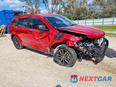 Czwarte zdjęcie samochodu z boku: 2018 DODGE JOURNEY SE VIN:3C4PDCAB4JT536118 - miniatura