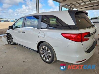Drugie zdjęcie samochodu z przodu: 2024 HONDA ODYSSEY EXL VIN:5FNRL6H65RB015053 - miniatura