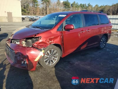 2019 TOYOTA SIENNA XLE PREMIUM 7-PASSENGER 5TDDZ3DC9KS215356 - główne zdjęcie licytacji z USA - miniatura