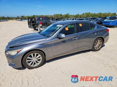 2014 INFINITI Q50 BASE JN1BV7AP4EM672046 - główne zdjęcie licytacji z USA - miniatura