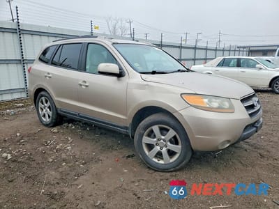 Czwarte zdjęcie samochodu z boku: 2007 HYUNDAI SANTA FE SE VIN:5NMSH13E67H099741 - miniatura
