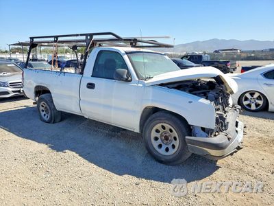 Czwarte zdjęcie samochodu z boku: 2006 CHEVROLET SILVERADO C1500 VIN:3GCEC14X26G188485 - miniatura
