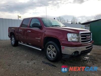 Czwarte zdjęcie samochodu z boku: 2013 GMC SIERRA K1500 SLE VIN:3GTP2VE77DG220782 - miniatura