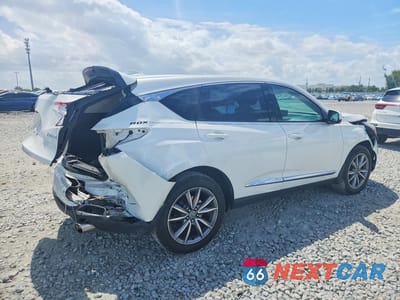 Trzecie zdjęcie samochodu z tyłu: 2021 ACURA RDX TECHNOLOGY VIN:5J8TC1H59ML006623 - miniatura