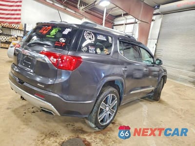 Trzecie zdjęcie samochodu z tyłu: 2018 GMC ACADIA DENALI VIN:1GKKNXLS6JZ197614 - miniatura