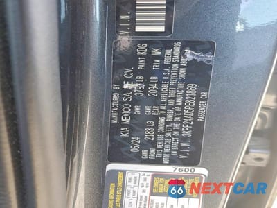 Zdjęcie 13 z 13 samochodu: 2024 KIA FORTE LX VIN:3KPF24AD5RE821869 - miniatura