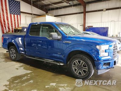 Czwarte zdjęcie samochodu z boku: 2017 FORD F150 SUPER CAB VIN:1FTEX1EP9HKC44856 - miniatura