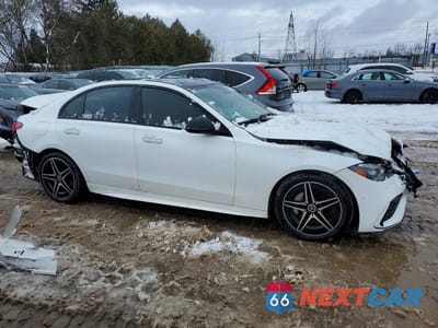 Czwarte zdjęcie samochodu z boku: 2023 MERCEDES-BENZ C 300 4MATIC VIN:W1KAF4HB1PR094014 - miniatura