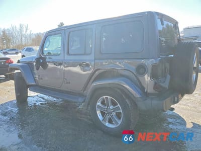 Drugie zdjęcie samochodu z przodu: 2018 JEEP WRANGLER UNLIMITED SAHARA VIN:1C4HJXEG6JW130524 - miniatura