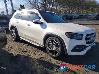 Czwarte zdjęcie samochodu z boku: 2020 MERCEDES-BENZ GLS 450 4MATIC VIN:4JGFF5KE1LA255846 - miniatura