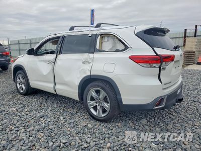 Drugie zdjęcie samochodu z przodu: 2018 TOYOTA HIGHLANDER LIMITED VIN:5TDYZRFH3JS283485 - miniatura