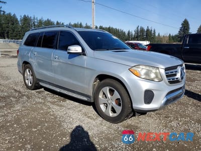 Czwarte zdjęcie samochodu z boku: 2017 MERCEDES-BENZ GLS 450 4MATIC VIN:4JGDF6EE4HA810255 - miniatura
