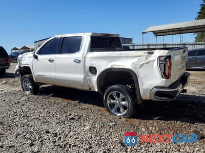 Drugie zdjęcie samochodu z przodu: 2020 GMC SIERRA K1500 SLT VIN:3GTU9DED8LG310553 - miniatura