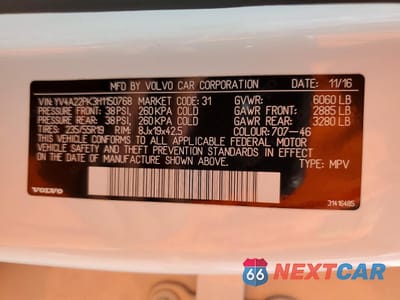 Zdjęcie 13 z 14 samochodu: 2017 VOLVO XC90 T6 VIN:YV4A22PK3H1150768 - miniatura