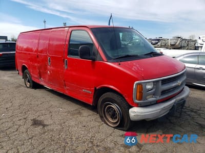 Czwarte zdjęcie samochodu z boku: 2001 CHEVROLET EXPRESS G3500 VIN:1GCHG39G111173733 - miniatura