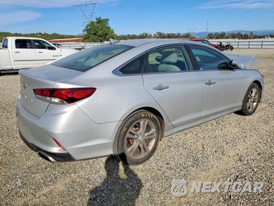 Trzecie zdjęcie samochodu z tyłu: 2018 HYUNDAI SONATA SEL VIN:5NPE34AF1JH597509 - miniatura