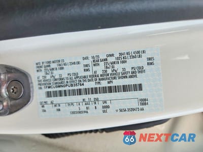 Zdjęcie 13 z 13 samochodu: 2023 FORD ESCAPE ST LINE VIN:1FMCU9MN0PUB35764 - miniatura