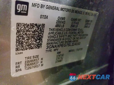 Zdjęcie 13 z 13 samochodu: 2025 CHEVROLET EQUINOX LT VIN:3GNAXPEG7SL114153 - miniatura
