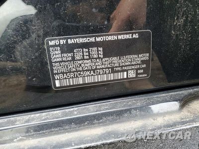 Zdjęcie 12 z 12 samochodu: 2019 BMW 330XI VIN:WBA5R7C59KAJ79791 - miniatura