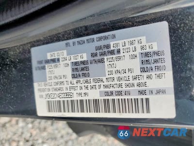 Zdjęcie 13 z 13 samochodu: 2014 MAZDA CX-5 TOURING VIN:JM3KE2CY4E0335591 - miniatura
