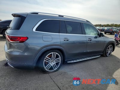 Trzecie zdjęcie samochodu z tyłu: 2021 MERCEDES-BENZ GLS 450 4MATIC VIN:4JGFF5KE1MA565237 - miniatura