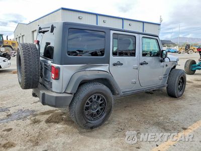 Trzecie zdjęcie samochodu z tyłu: 2014 JEEP WRANGLER UNLIMITED SPORT VIN:1C4BJWDG2EL269543 - miniatura