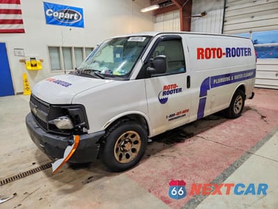 2014 CHEVROLET EXPRESS G1500 1GCSGAFX4E1145316 - główne zdjęcie licytacji z USA - miniatura