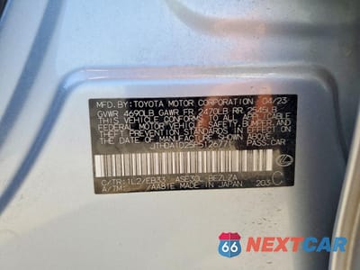 Zdjęcie 12 z 12 samochodu: 2023 LEXUS IS 300 BASE VIN:JTHDA1D25P5126771 - miniatura