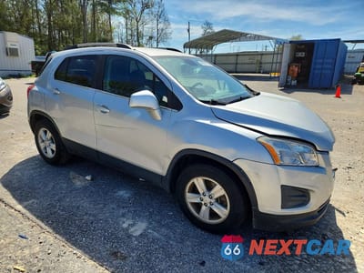Czwarte zdjęcie samochodu z boku: 2016 CHEVROLET TRAX 1LT VIN:KL7CJLSB2GB761652 - miniatura
