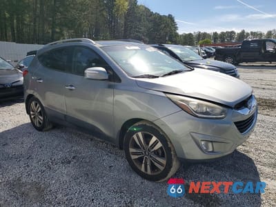Czwarte zdjęcie samochodu z boku: 2015 HYUNDAI TUCSON LIMITED VIN:KM8JU3AG4FU027379 - miniatura