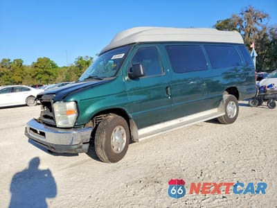 2008 FORD ECONOLINE E350 SUPER DUTY WAGON 1FBSS31L68DB43959 - główne zdjęcie licytacji z USA - miniatura