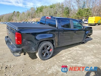 Trzecie zdjęcie samochodu z tyłu: 2019 CHEVROLET COLORADO LT VIN:1GCGTCEN1K1263283 - miniatura